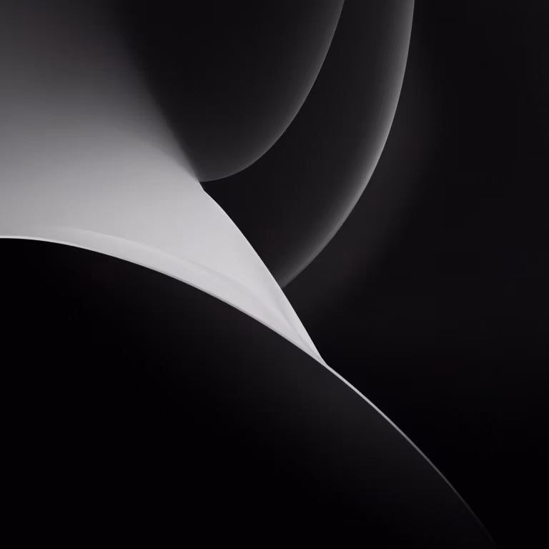 Minimalist black and white phone wallpaper, featuring clean lines, subtle gradients, and abstract shapes. The design is elegant and modern, with soft contrasts between deep black and crisp white, creating a sense of calm and sophistication.