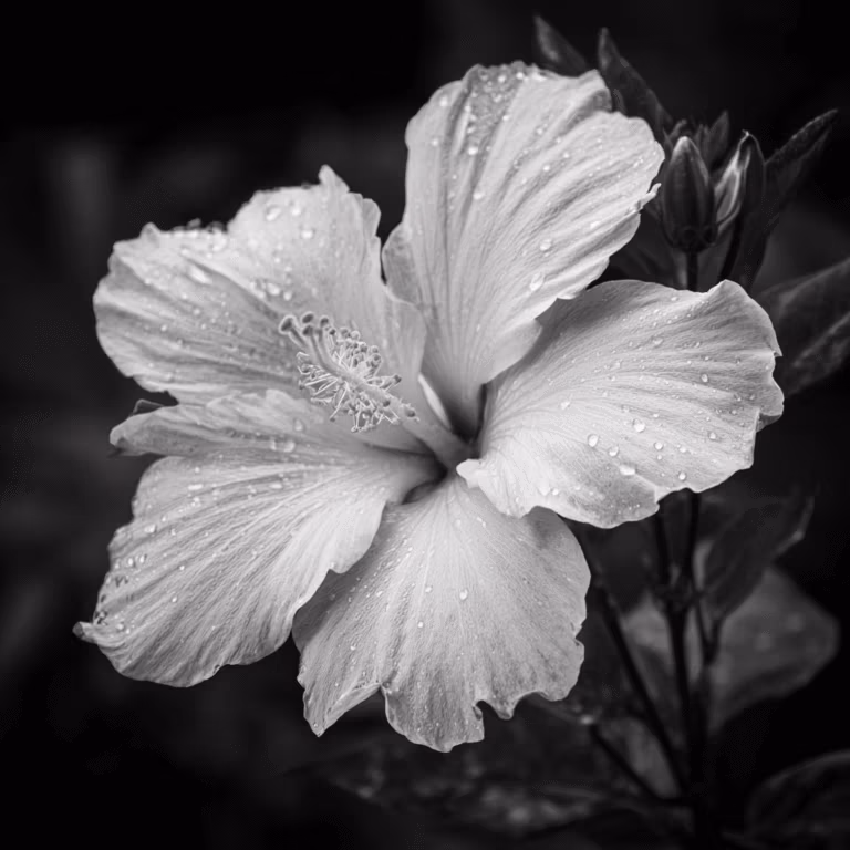 polynesian_black_and_white_flower