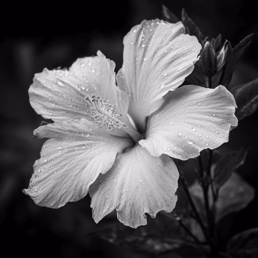 polynesian_black_and_white_flower