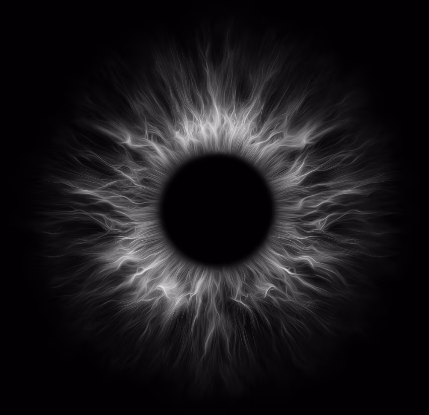 When you close your eyes, you will typically see a dark, near-black color called eigengrau or "intrinsic gray". You might also experience phosphenes, which are flashes of light or color, or even swirling patterns and shapes. These are visual phenomena caused by the brain and eyes still being active even without light entering the eye